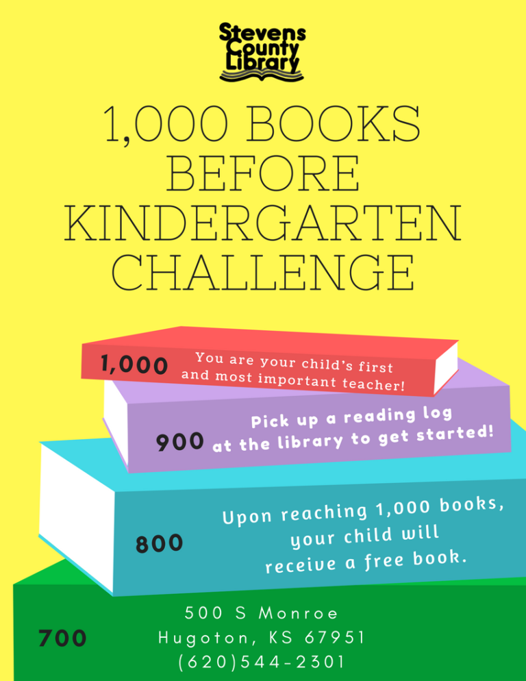 1,000 Books Before Kindergarten